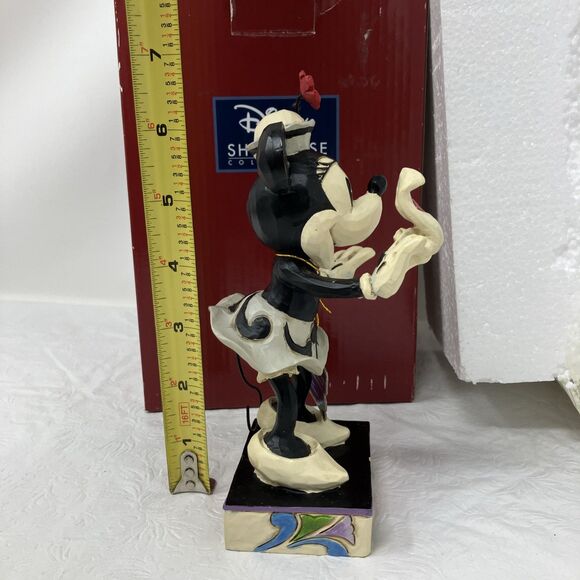 Disney Traditions Jim Shore Enesco 9" Minnie Mouse Yoo Hoo 4043666 - Picture 2 of 16
